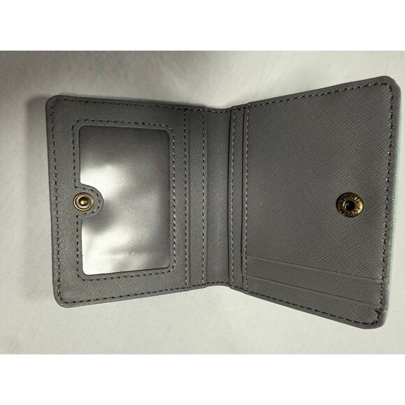 Fossil Light Green Pebbled Card Wallet - Picture 5 of 11